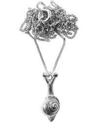 Lee Renee - Baby Snail Necklace – - Lyst