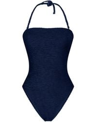 Maison Tangerine - Marbella Deep Crinkle Swimsuit - Lyst