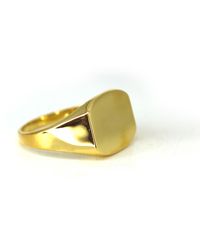 VicStoneNYC Fine Jewelry - Bold Chic Signet Vermeil Ring For - Lyst