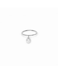Silver Moon - Pearl Light Sterling Ring - Lyst
