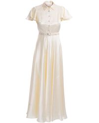 Sofia Tsereteli - Blissful Silk Gown - Lyst