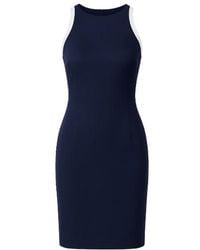Conquista - Sleeveless Dress With Contrast Detail - Lyst