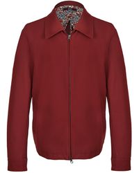 DAVID WEJ - Ashford Relaxed Aviator Jacket - Lyst