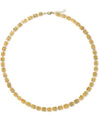 Bombyx House - Birthstone November Citrine Heishi Necklace - Lyst