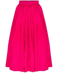NAZLI CEREN - Lou Lou Midi Skirt - Lyst