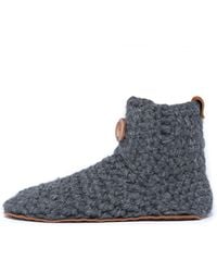 Kingdom of Wow - Comfortable Wool Boot Slippers For - Lyst