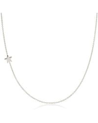 Maya Brenner - 14K Asymmetrical Charm Necklace - Lyst