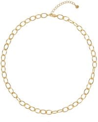 Cote Cache - Oval Link Chain Necklace - Lyst