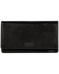 Time Resistance - Leather Continental Wallet - Lyst