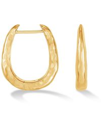 Dower & Hall - Large Horseshoe Nomad Huggie Hoops - Lyst