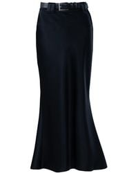 Vestiaire d'un Oiseau Libre - Bias-Cut Midi Skirt - Lyst