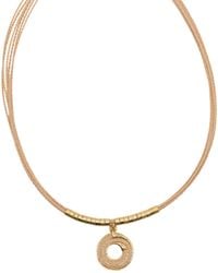 Nart Nature Making Art - The Spiral Buriti Natural Fiber Necklace - Lyst