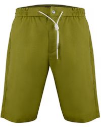DAVID WEJ - Kingston Linen Blend Short - Lyst