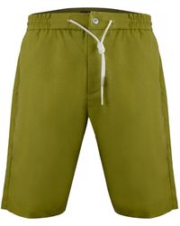 DAVID WEJ - Kingston Linen Blend Short - Lyst