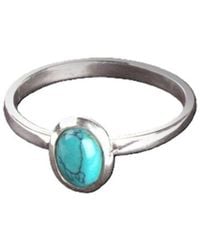 The Jewellery Store London - Oval Ring - Lyst
