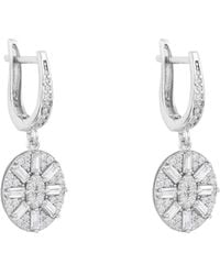 Ballinger Jewellery - Uptown Oval Drop Earrings - Lyst