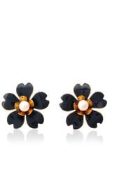 Milou Jewelry - Buttercup Flower Earrings - Lyst