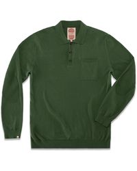&SONS Trading Co - Cedar Knitted Polo - Lyst