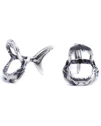 Lee Renee - Shark Jawbone Cufflinks - Lyst