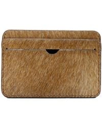 godi. - Hair-On Hide Leather Cardholder – Slim Cowhide Wallet - Lyst