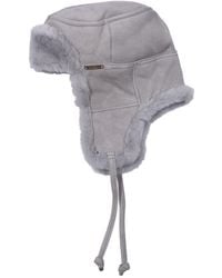 Owen Barry - Sheepskin Trapper Hat Ladies Made - Lyst