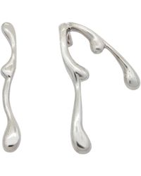 Daria Pacelli Jewelry - Caribou Large Asymmetrical Sterling Statement Earrings - Lyst