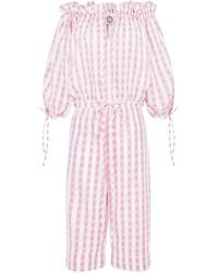 Lisa The Label - La La Lady Bel Air Pyjama Top And Peggy Pyjama Pants Gingham - Lyst