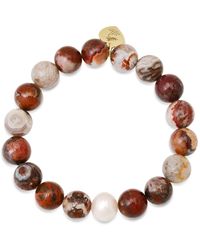 Soul Journey Jewelry - Earthy Elements Pearl Bracelet - Lyst