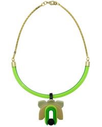 Gissa Bicalho - Acrylic Handmade Necklace Lilium - Lyst