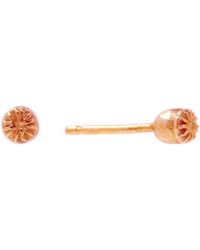 Lee Renee - Poppy Seedpod Earrings - Lyst