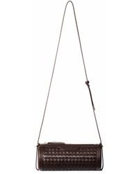 Owlish Studio - Reef Woven Vegan Leather Cylinder Bag - Lyst