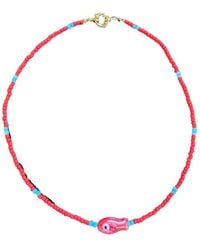 Miss May the Brand - Catch Of The Day Necklace - Lyst