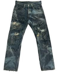 Zasta Studio - Carbon Clash Denim Pants - Lyst