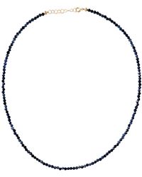 Herself Collections - 14K Sapphire Bead Necklace - Lyst