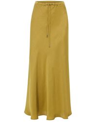 Exquise - Regular Pocketed Midi Skirt - Lyst