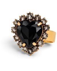 Vstyle - Amore Heart Swarovski Crystal Ring - Lyst