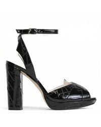 Terry De Havilland - Zia Mid Platform Block Heels - Lyst