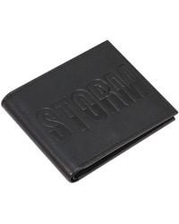 Storm - Plutus Leather Embossed Wallet - Lyst