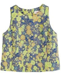 Louche - Mea Fairytale Jacquard Sleeveless Top - Lyst