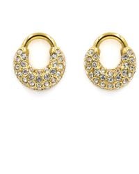 Superdivajewellery - Crystal Basket Earrings - Lyst
