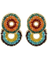 Lavish by Tricia Milaneze - Multicolor Gush Small Handmade Earrings - Lyst