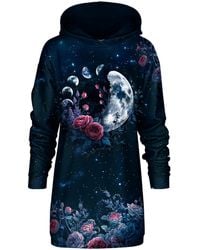Aloha From Deer - Lunar Garden Oversize Hoodie Dress - Lyst