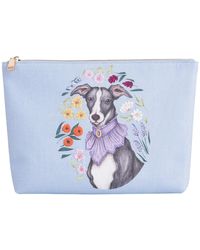 Fable England - Fable Catherine Rowe Pet Portraits Whippet Cotton Pouch - Lyst