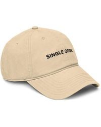 Anchor and Crew - Neutrals Natural Gustatory Single Origin. Cotton Embroidered Cap - Lyst