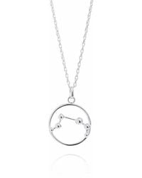 Yasmin Everley Aries Astrology Necklace - Metallic