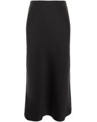 concept A trois - Satin Skirt - Lyst