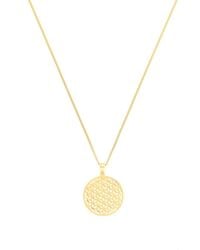 Seven Saints - Flower Of Life Necklace, Plated, All Gender - Lyst
