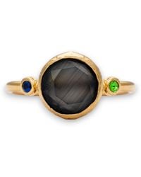 Kybele Studio - Midnight Aura Cateye Ring - Lyst