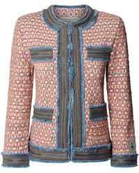 The Extreme Collection - Textured Multi-Tone Knit Jacket Tedy - Lyst