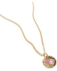 Muru - Mini October Birthstone Necklace - Lyst